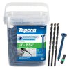 Tapcon Tapcon Concrete Screw, 1/4" Dia., Flat, 2-3/4" L, Climaseal Coated 28585